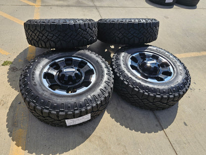 18" Ford F-250 F-350 OEM TREMOR rims wheels 10482 tires SET GOODYEAR DURATRAC AT