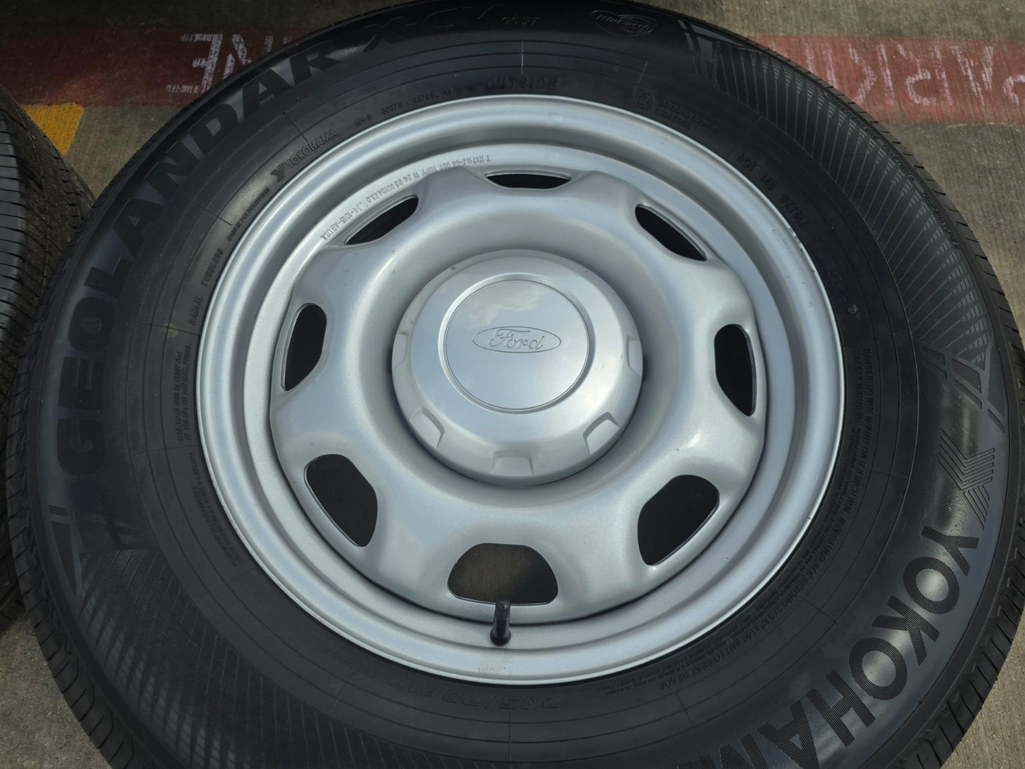 17" Ford F-150 OEM rims wheels 3857 steel 2025 2026 YOKOHAMA NEW SMOKIN DEAL