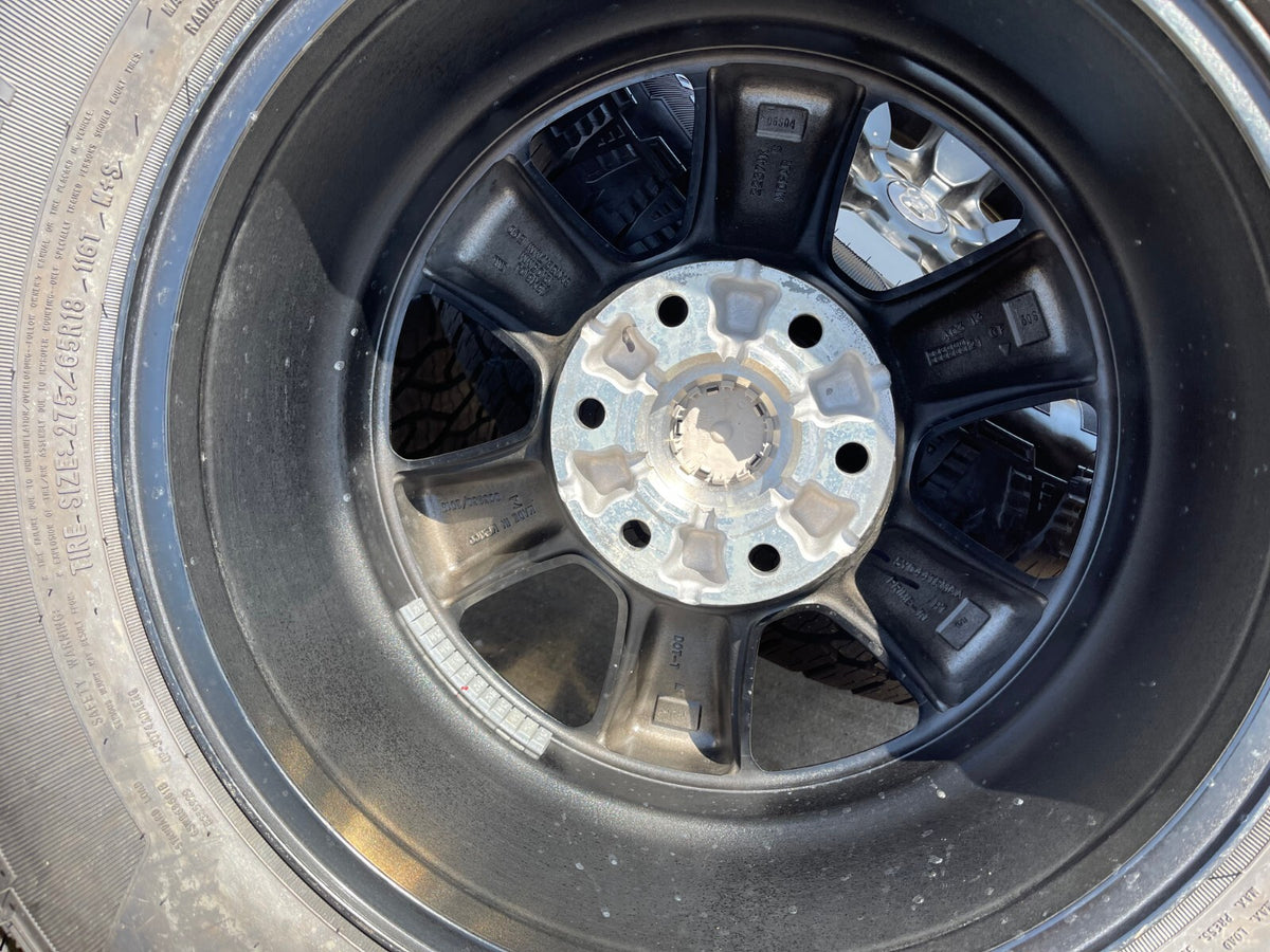 18" Dodge Ram 1500 Rebel Black OEM wheels rims 2671 tires 2024 2025 2026 NEW