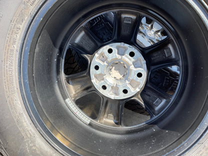 18" Dodge Ram 1500 Rebel Black OEM wheels rims 2671 tires 2024 2025 2026 NEW