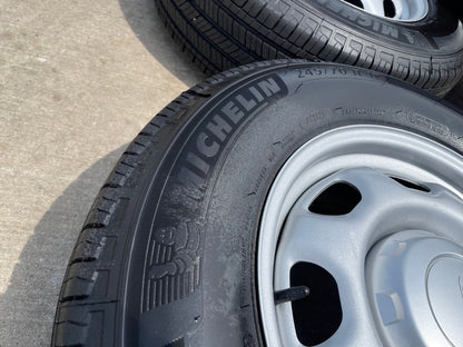 17" Ford F-150 OEM rims wheels 3857 tires steel 2023 2024 2025 2026 MICHELIN NEW