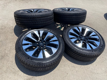 22" Ford F-150 LIMITED Plus OEM rims wheels Expedition MICHELIN 2025 2026 NEW