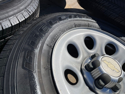 17" Chevy Silverado 1500 Tahoe Sierra OEM 5223 8069 wheels rims tires