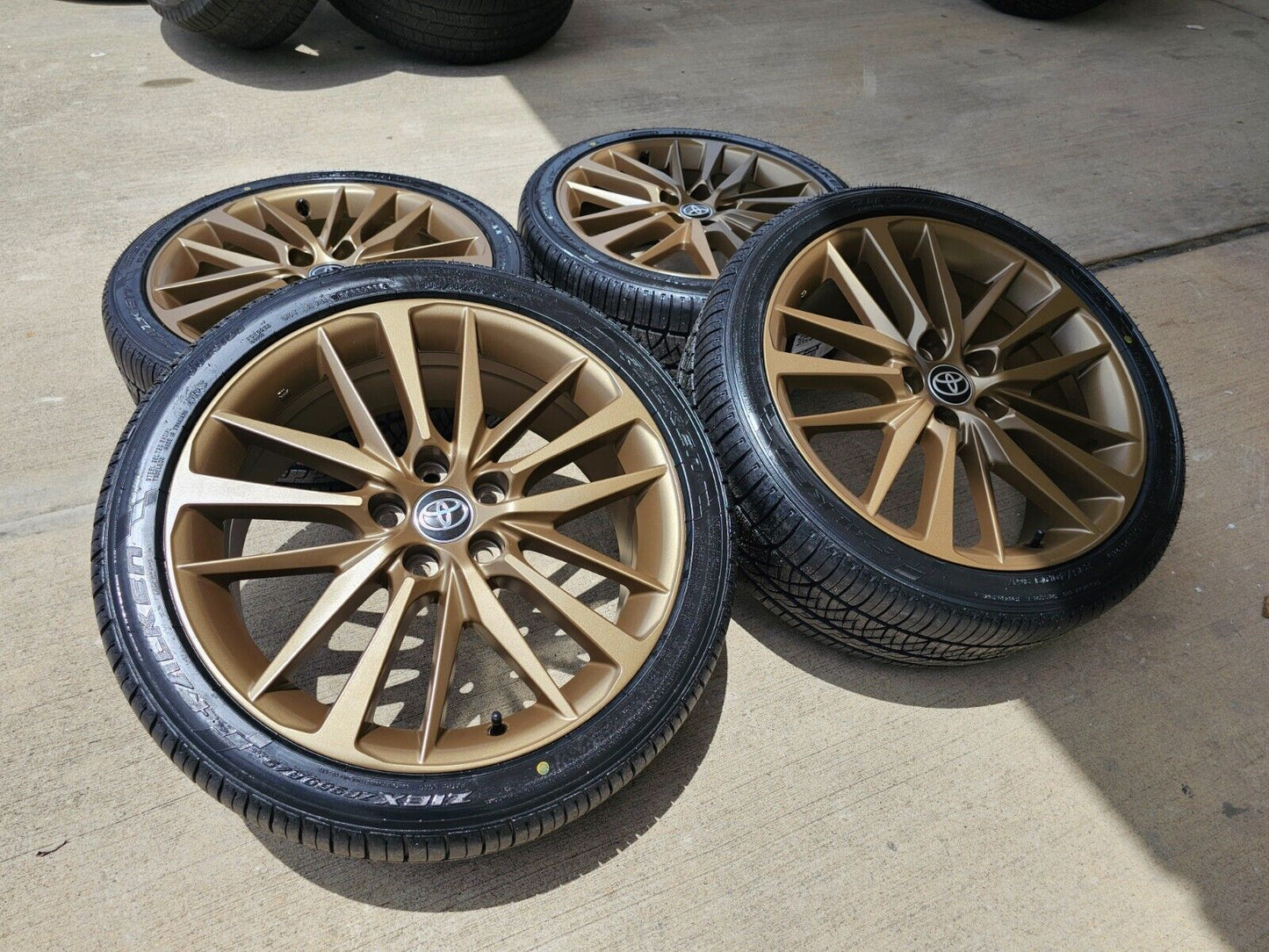 19" Toyota Camry OEM TRD Bronze wheels rims 75222 Avalon Lexus tires NEW