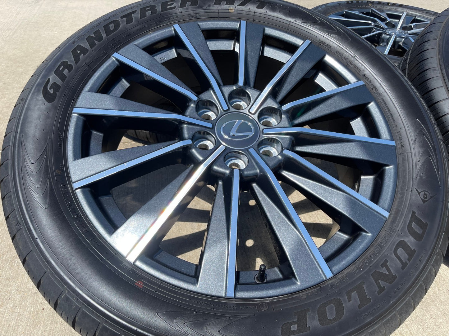 22" Lexus GX550 OEM wheels rims Toyota Land Cruiser Tundra 78519 LX600 2025 NEW