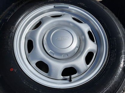 17" Ford F-150 OEM rims wheels 3857 tires steel 2024 2025 2026 2027 MICHELIN NEW