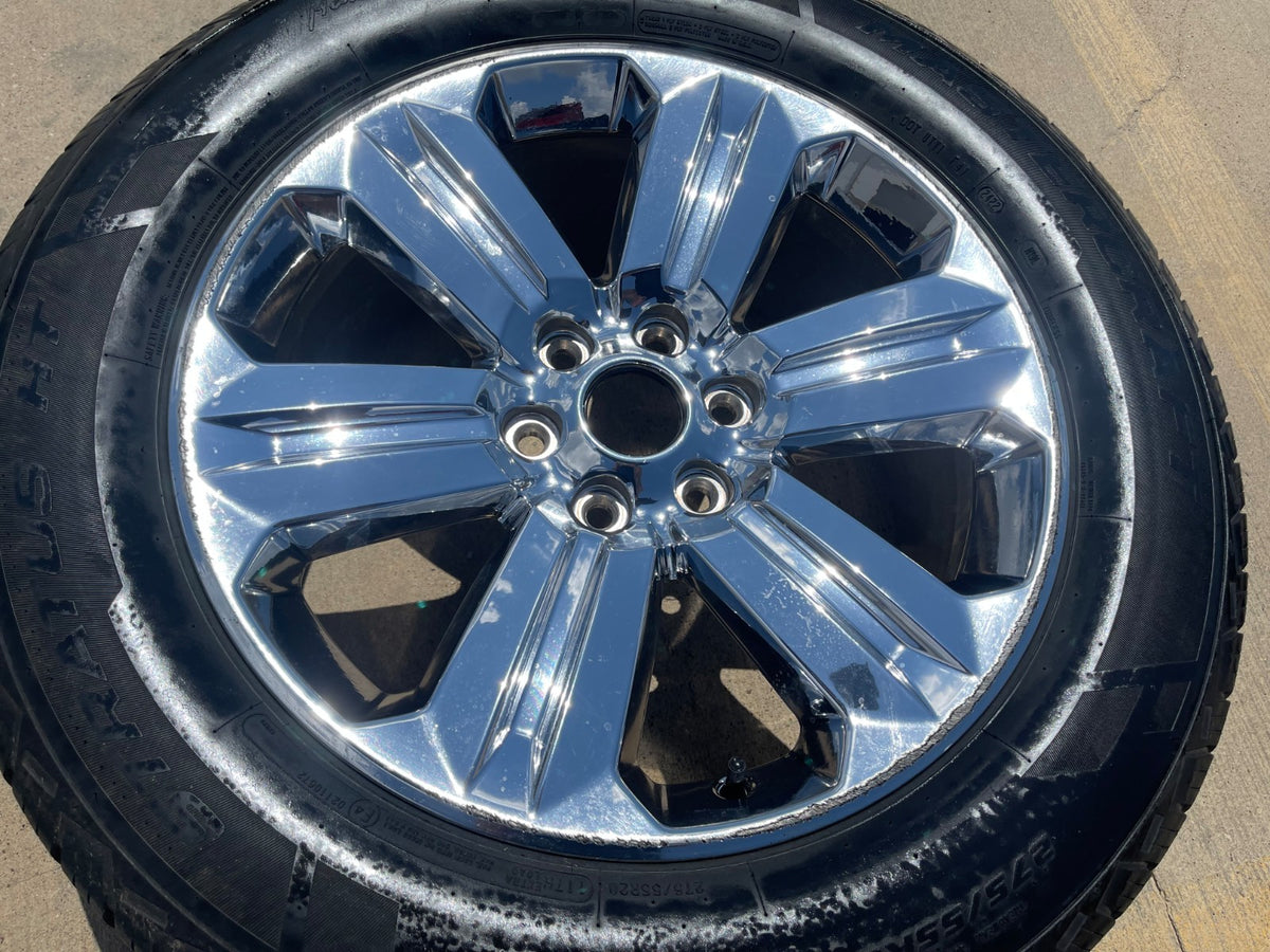20" Ford F-150 Expedition Lariat OEM 10171 rim wheel tire CHROME spare single