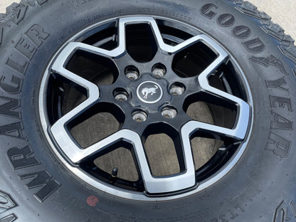 18" Ford Bronco wheel rim 95213 10389 Ranger spare GOODYEAR TERRITROY AT 35"