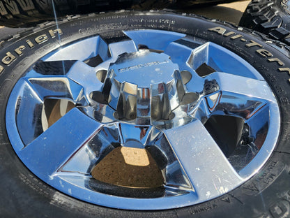 18" GMC Sierra AT4X Chevy Silverado 2500 3500 OEM wheels rims SET RIM# 5702 BFG