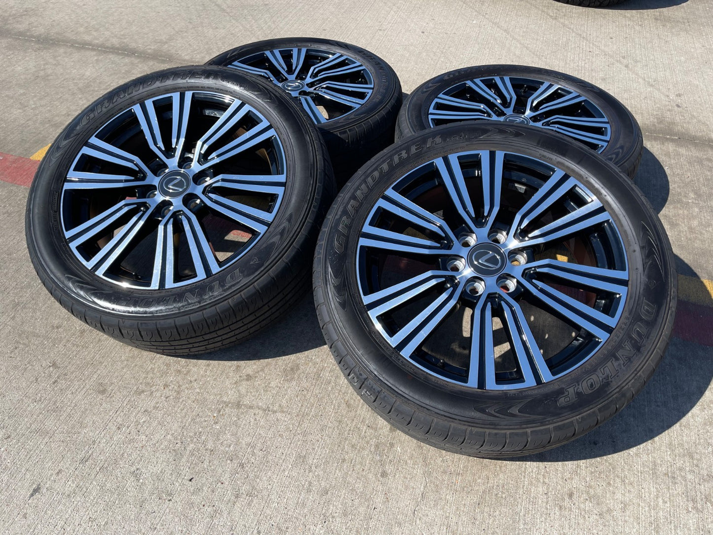 22" Lexus LX600 OEM wheels rims 74402 Toyota Tundra Sequoia 2023 2024 2025 2026