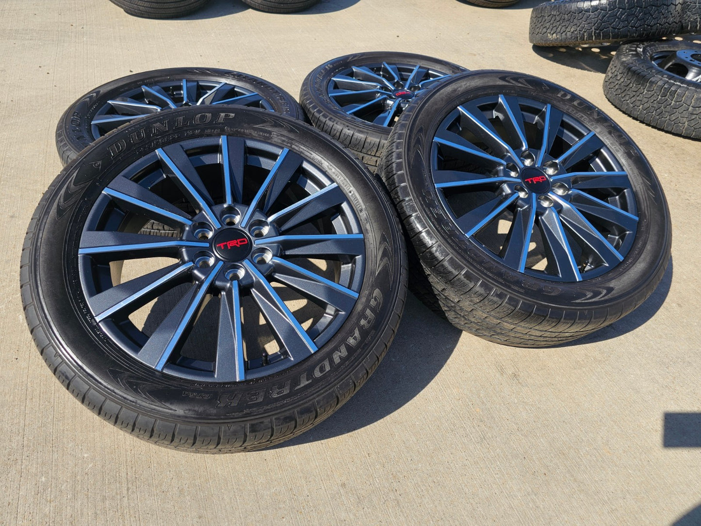 22" Lexus GX550 TRD OEM wheels rims Toyota Land Cruiser Tundra 78519 LX600 SET