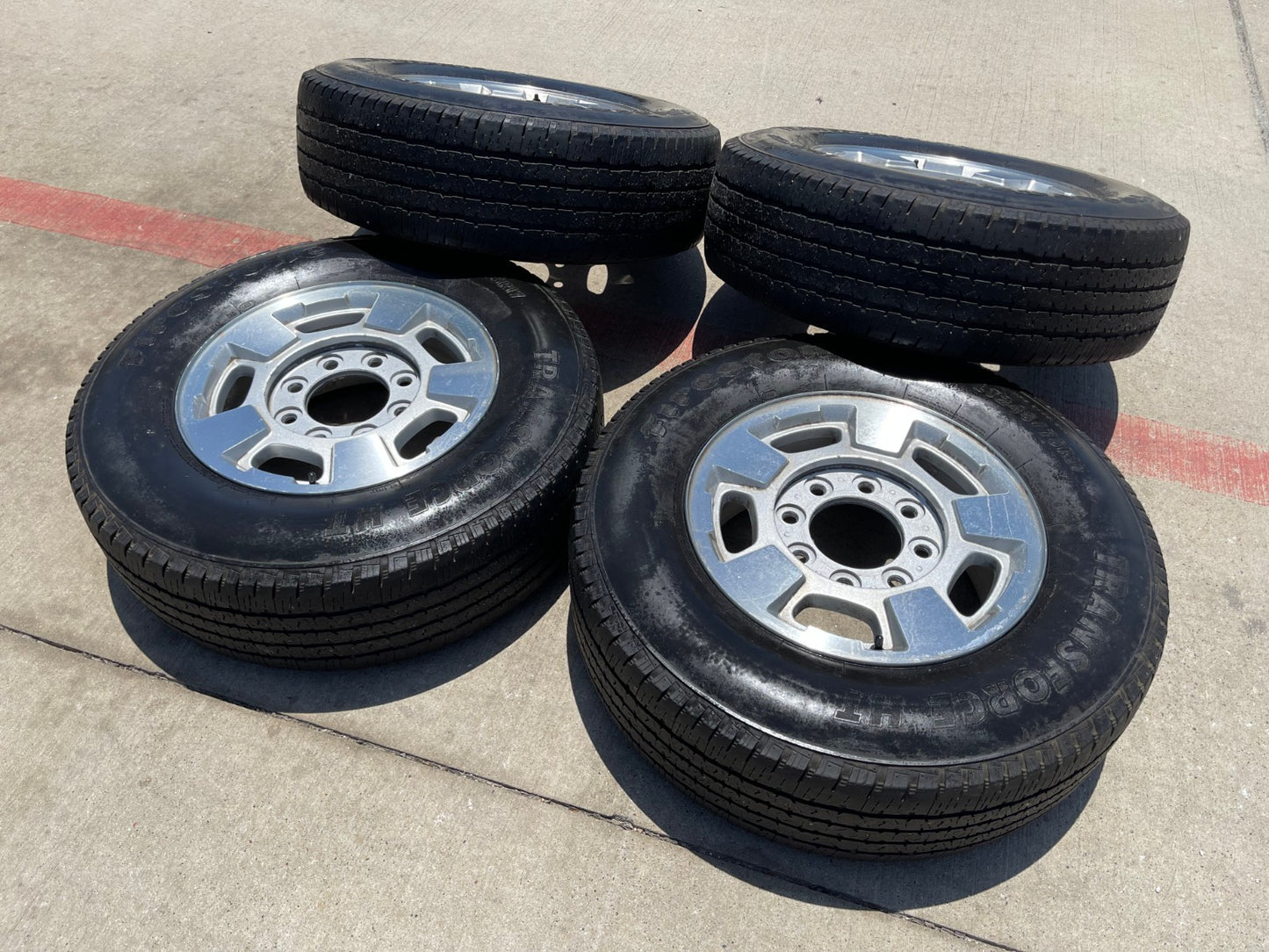17" Chevy Silverado GMC Sierra 2500 3500 OEM 5500 wheels rims FIRESTONE