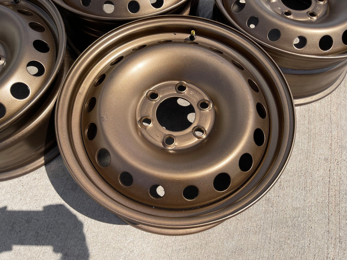 NEW 17" INEOS Grenadier OEM steel wheels rims SET BRONZE 2024-2027