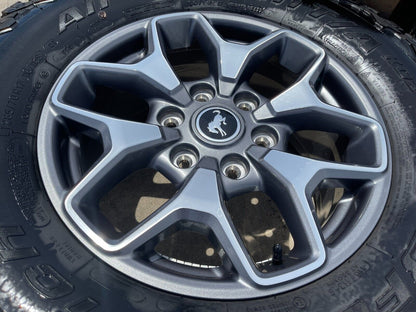 17" Ford Bronco wheels rims KO2 SASQUATCH Ranger 95229 10387 tires BFG