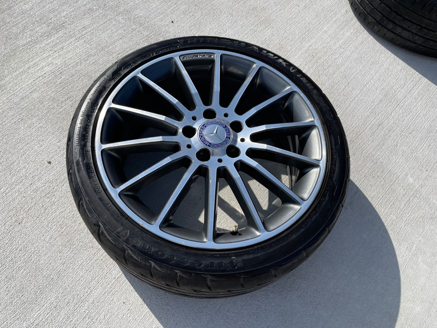 18" 18x7.5 Mercedes CLA250 C E S Class OEM A1764010200 wheel rim tire