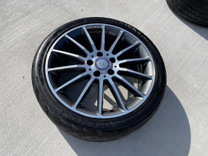 18" 18x7.5 Mercedes CLA250 C E S Class OEM A1764010200 wheel rim tire