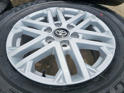 18" Toyota Tundra Sequoia TRD OEM 75281 wheels rims LX600 BRIDGESTONE SET NEW