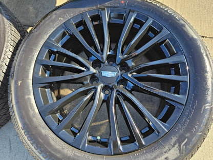 22" Cadillac Escalade V Platinum OEM 4883 95479 wheels rims 2024 2025 2026 NEW