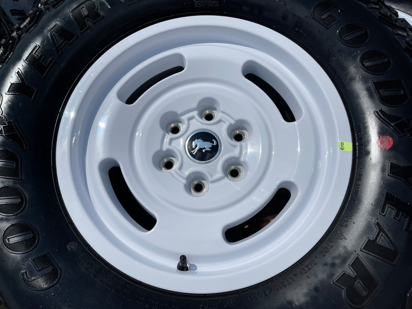 17" Ford Bronco HERITAGE Stroppe Edition 10463 OEM wheels rims white NEW 35"