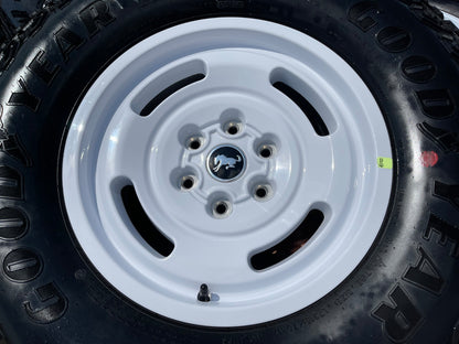17" Ford Bronco HERITAGE Stroppe Edition 10463 OEM wheels rims white NEW 35"