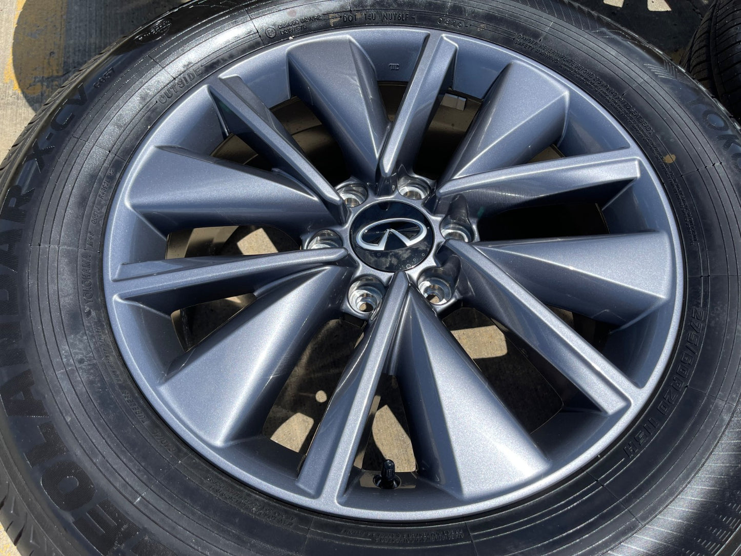 20" Infiniti QX56 QX80 OEM 73769 wheels rims Nissan Titan Armada 2026 2027 NEW