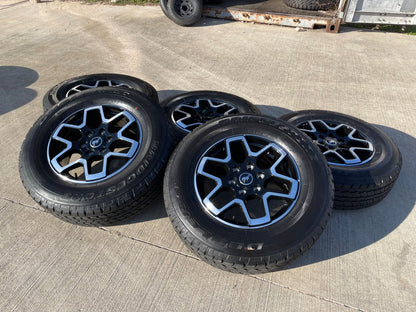 18" Ford Bronco wheels rims tires black 95213 Ranger 2023 2024 2025 2026 NEW