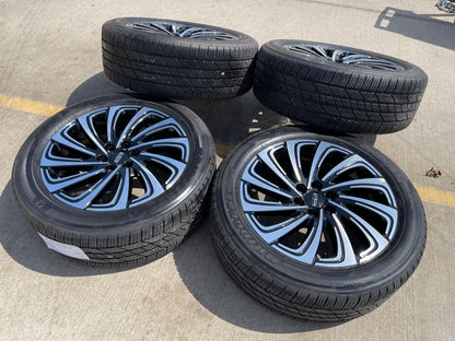22" Lincoln Navigator OEM 10666 rims wheels BLACK LABEL BRIDGESTONE
