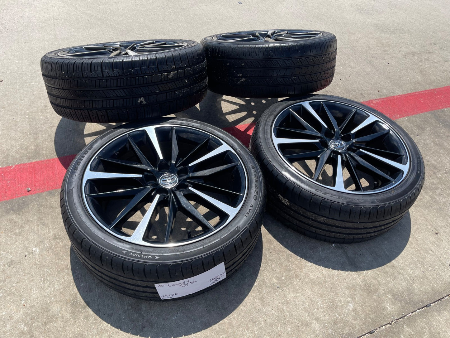 19" Toyota Camry OEM wheels rims 75222 Avalon Lexus SET
