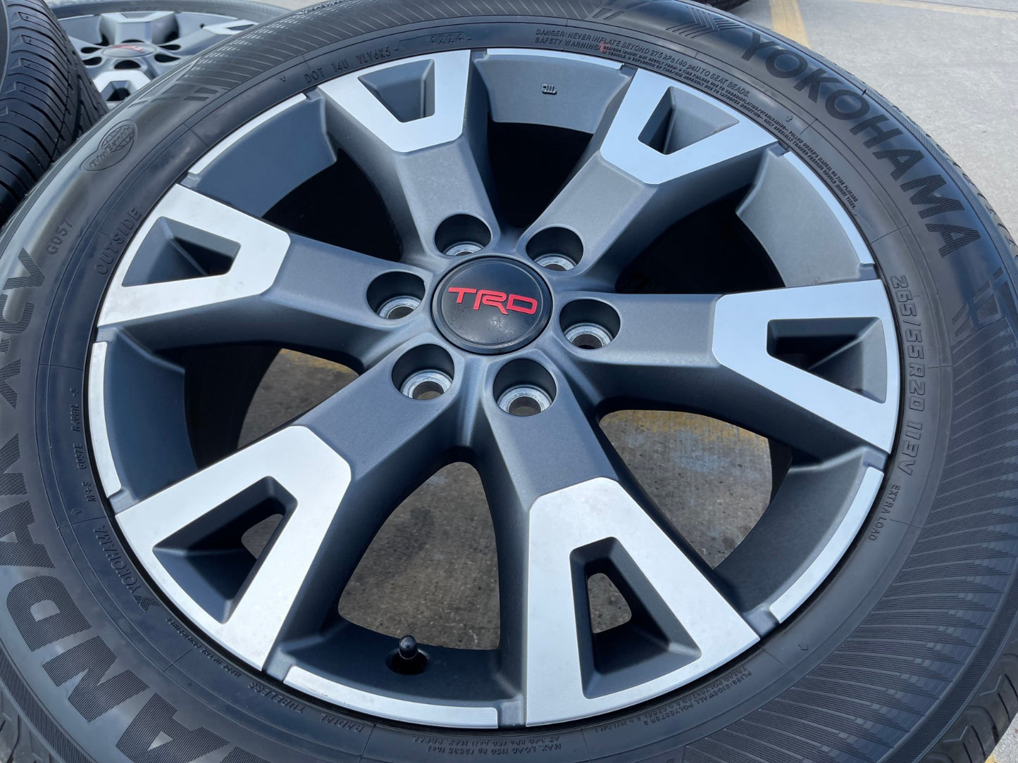 20" Toyota 4Runner TRD OEM 94198 wheels rims Tundra Sequoia 2025 2026 NEW