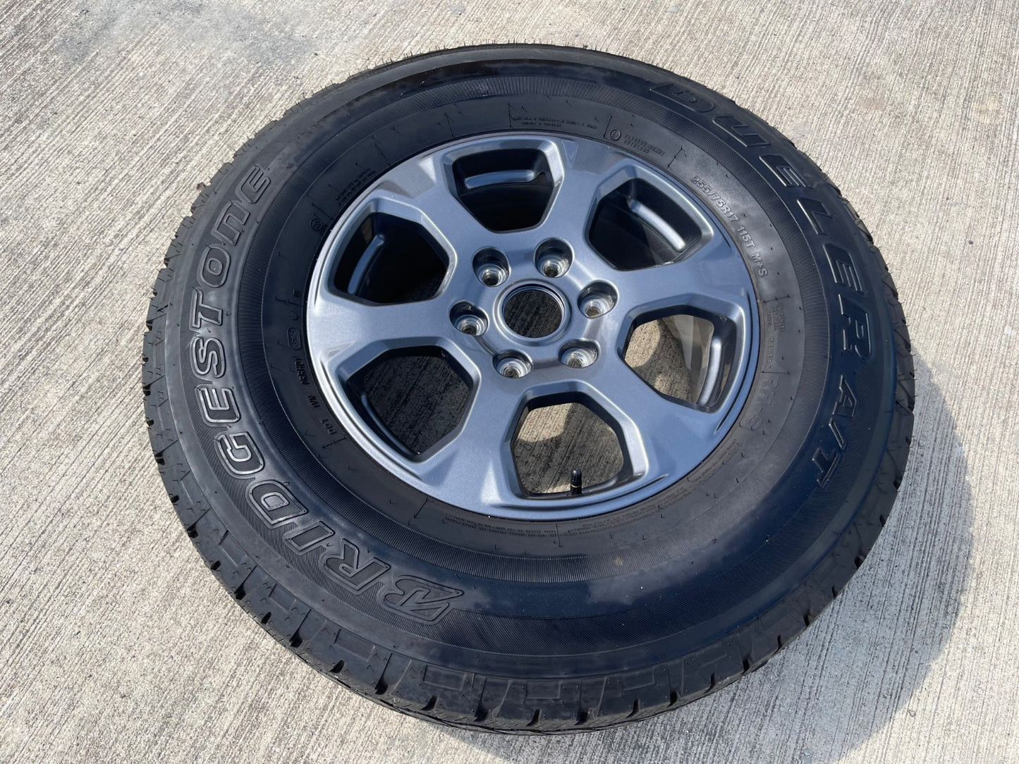 17" Ford Bronco wheel rim tire SPARE 10384 OEM Ranger 2023 2024 2025 2026 NEW