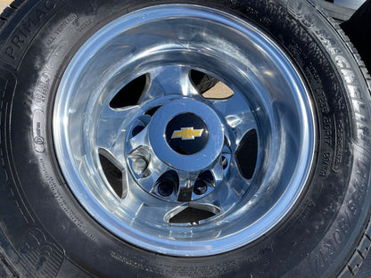 17" Chevy Silverado GMC Sierra 3500 Dually rims wheels SET OEM 5519 5520 8094