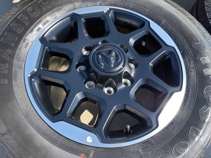 18" Dodge RAM 2500 3500 OEM 68629288 wheels rims tires FIRESTONE H/T2 SET