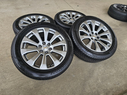 22" Chevy Silverado High Country OEM 5922 wheels rims Tahoe 2025 2026 2027 NEW