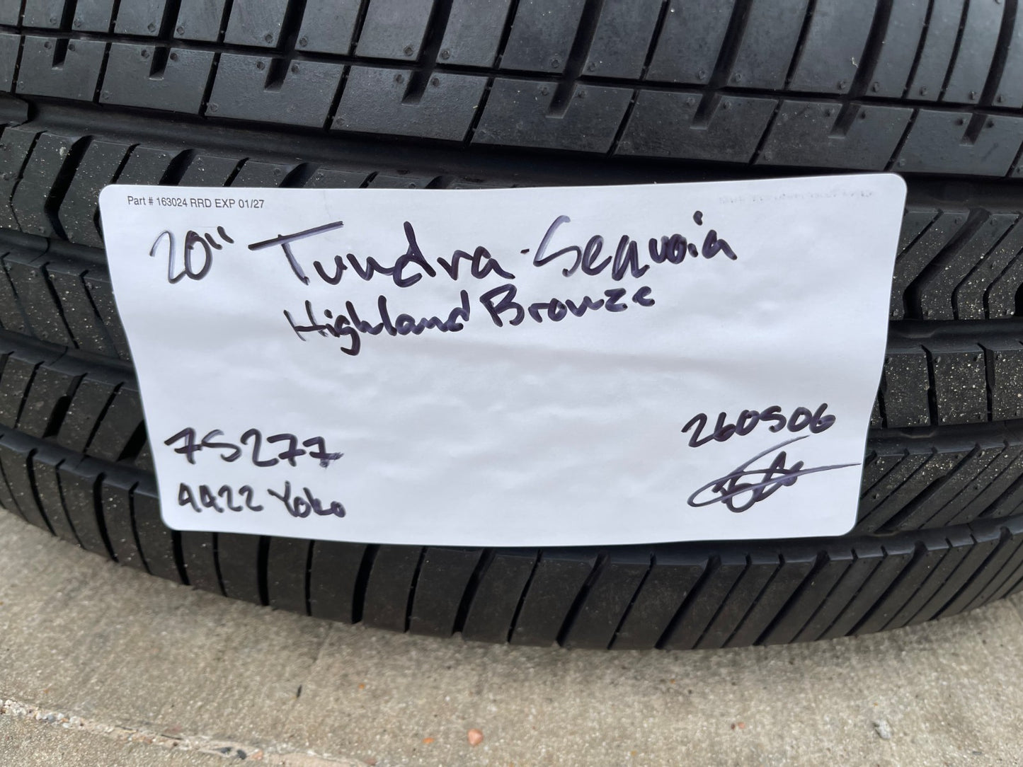 20" Toyota Tundra TRD TSS OEM wheels rims BRONZE 95359 Sequoia 75277 NEW