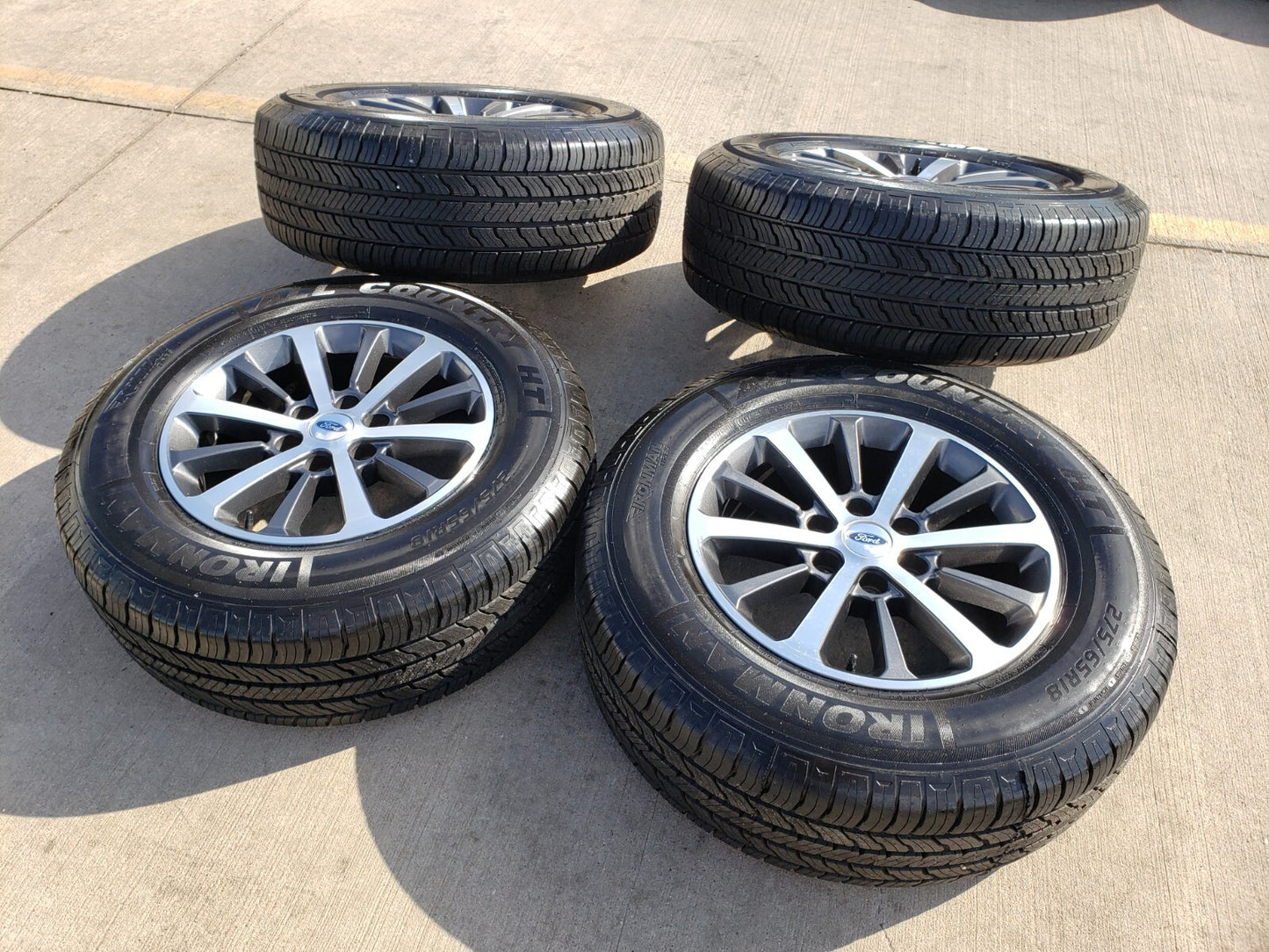 18" Ford F-150 Expedition 10142 OEM rims wheels tires IRONMAN