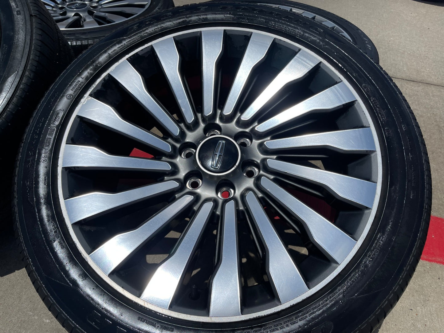 22" Lincoln Navigator OEM 10178 rims wheels BLACK LABEL SET DISCOUNTED