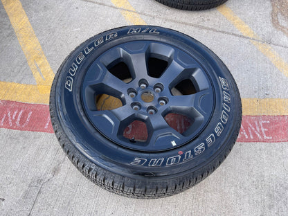 (1) 20" Dodge Ram 1500 OEM Laramie Black 2680 wheel Spare 2024 2025 2026