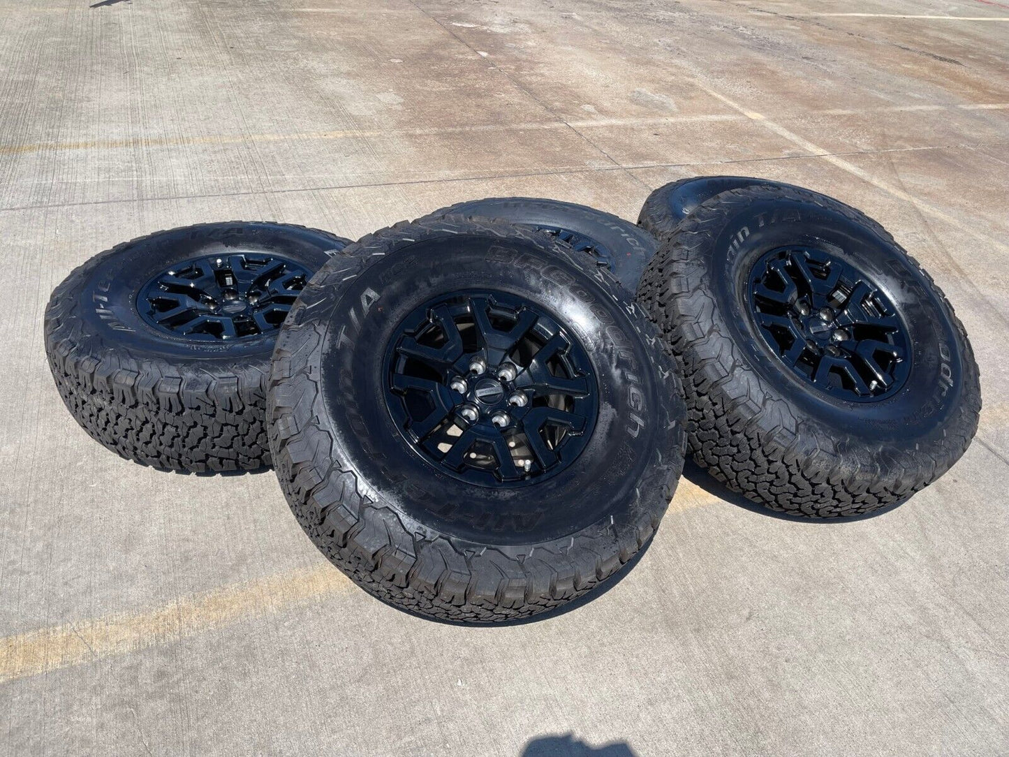 17" Ford F-150 Raptor Bronco OEM rims wheels BFG 10461 tires 2023 2024 2025 NEW