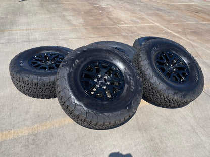 17" Ford F-150 Raptor Bronco OEM rims wheels BFG 10461 tires 2023 2024 2025 NEW
