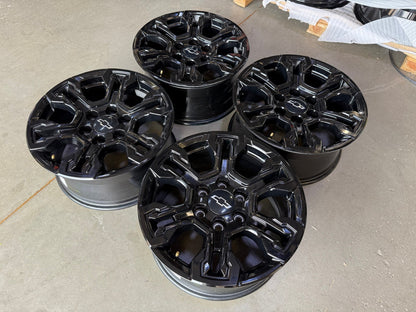 18" Chevy Silverado ZR2 Tahoe TRAIL BOSS Sierra OEM 95415 wheels rims SET NEW