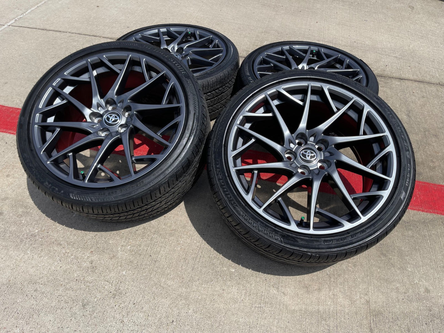 19" Toyota Camry XSE OEM 75288 wheels rims Avalon Lexus SET BRIDGESTONE