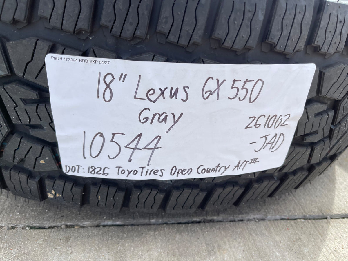 18" Lexus GX550 LX600 4Runner Land Cruiser  Tundra OEM 10544 wheels rims SET NEW