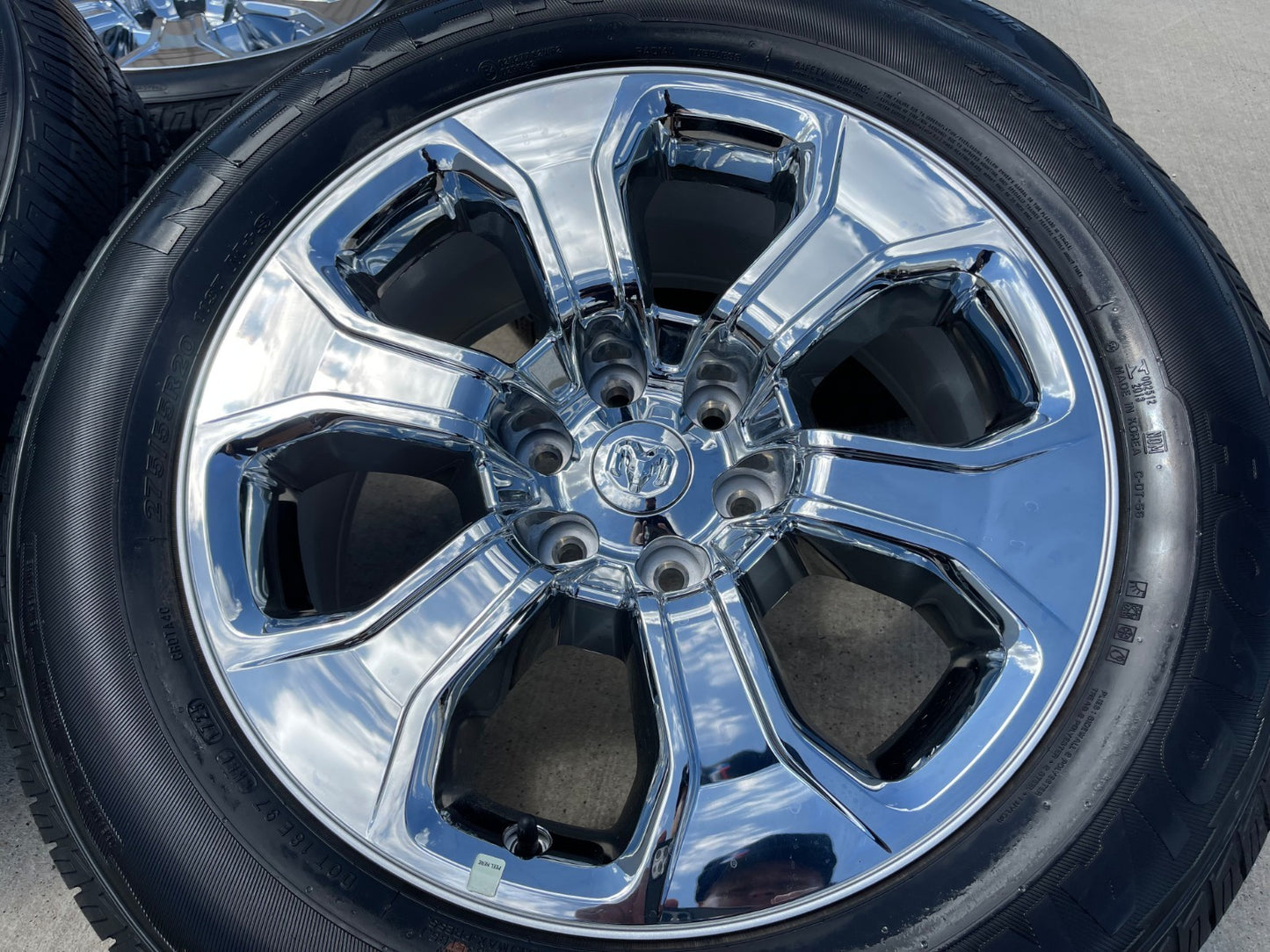 NEW 20" Dodge Ram 1500 OEM Laramie CHROME wheels rims RIM# 2679 FITS 2019-2027