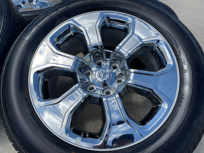 NEW 20" Dodge Ram 1500 OEM Laramie CHROME wheels rims RIM# 2679 FITS 2019-2027