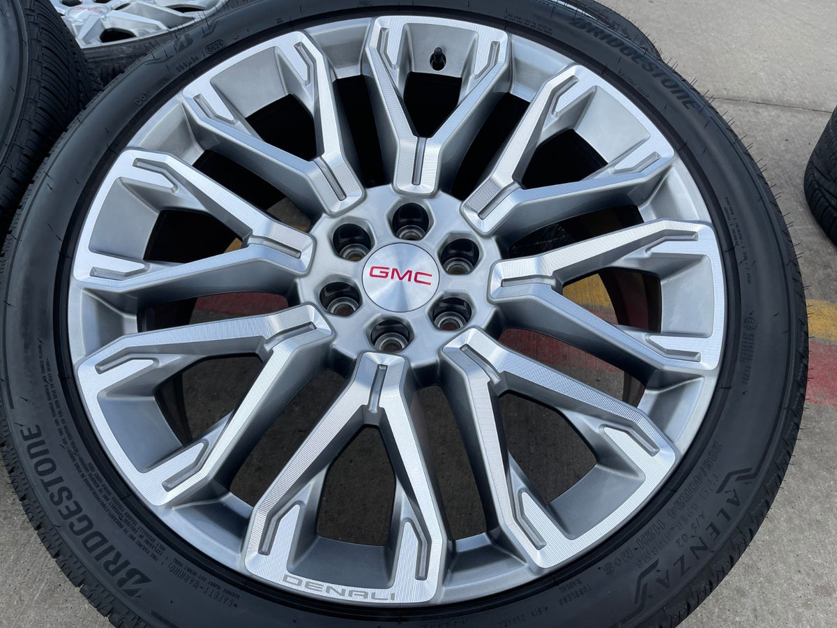 24" GMC Yukon Sierra Denali Chevy Tahoe LTZ OEM 10067 wheels rims 2026 2027 NEW
