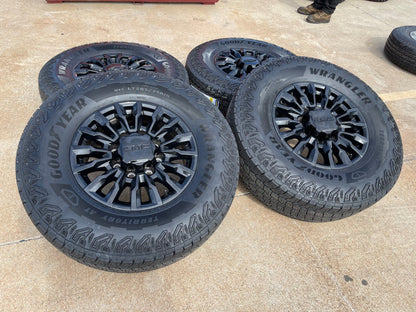 18" Chevy Silverado ALASKAN AT4X 2500 OEM 14031 wheels rims 2024 2025 2026 NEW
