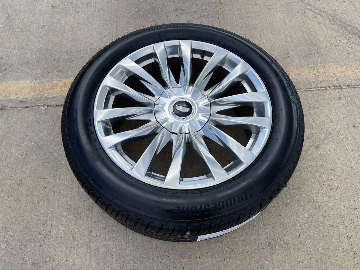 22" Cadillac Escalade Platinum OEM wheel rim 95026 4873 tire spare single