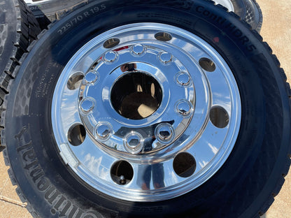 19.5" Ford F-450 Dually F-550 rims wheels RAM 4500 OEM 10x225 2026 2027 SET NEW