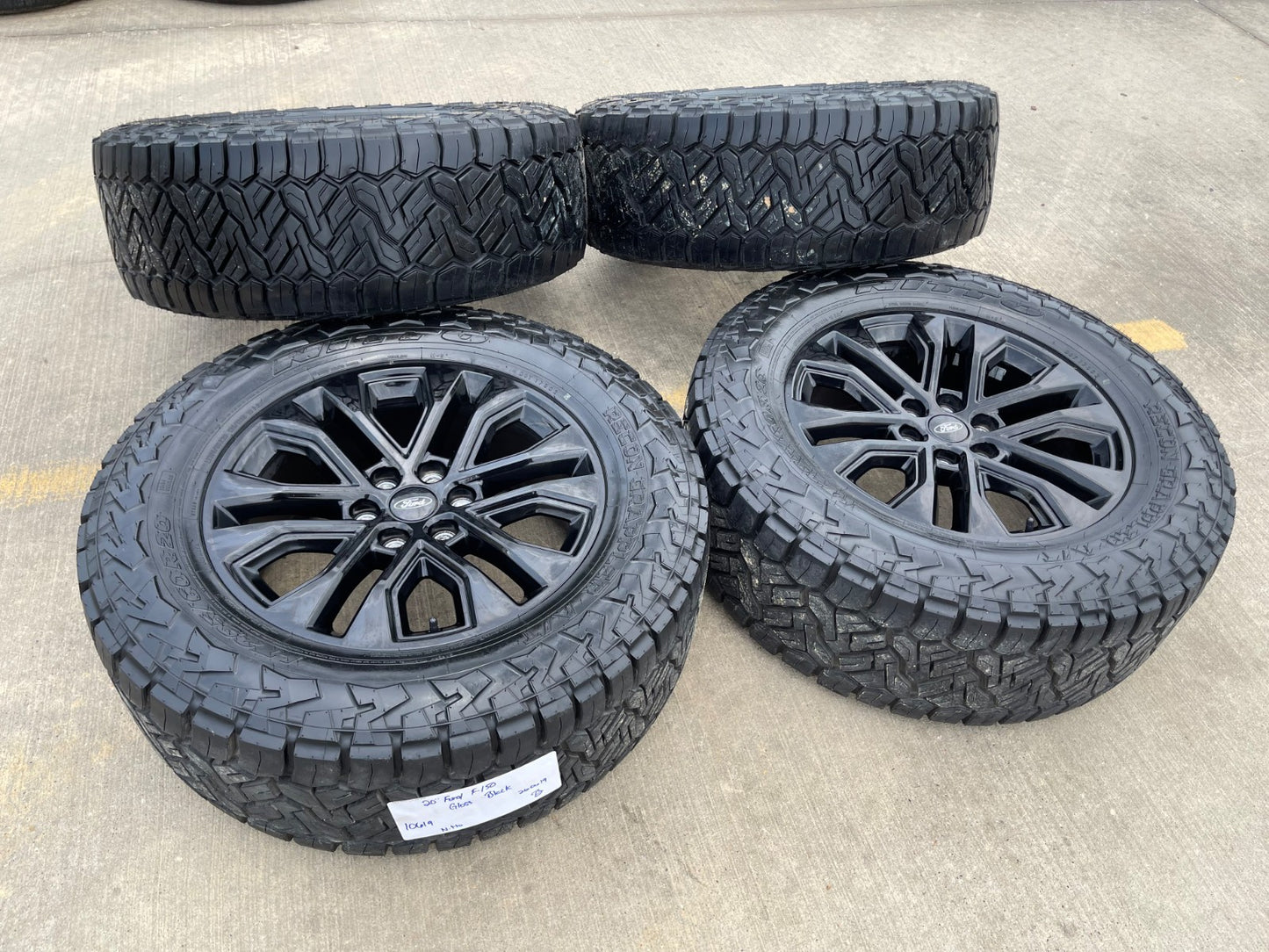 20" Ford F-150 LARIAT OEM 10619 rims wheels Expedition 2026 2027 NEW 34" NITRO