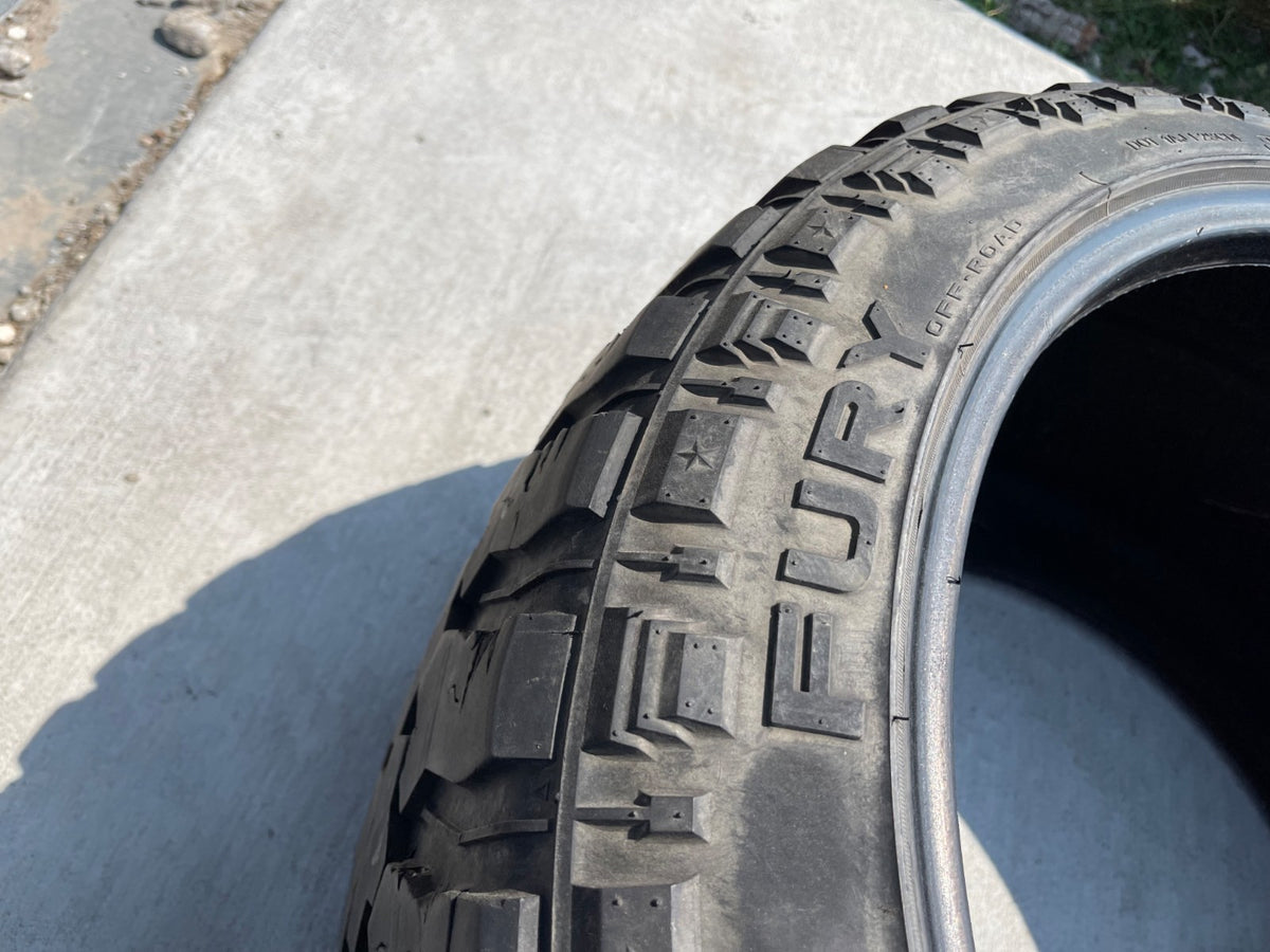 (1) 33x14.5x22 Fury Country Hunter M/T 117Q  12 PLY Load Range F tire 33x14.5R22